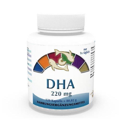 Vita World Omega 3 DHA 220mg 120 Kapseln Apotheken Herstellung Babykurs