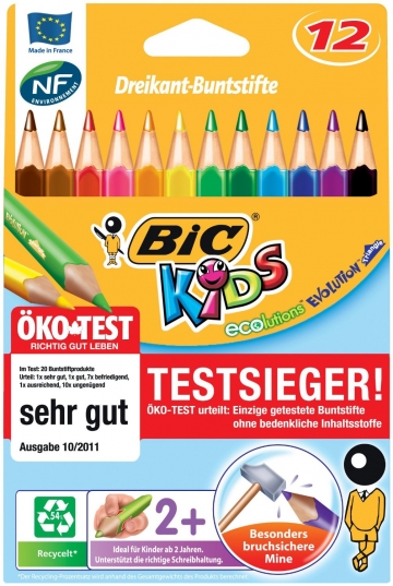 BIC Kids Buntstifte Ecolutions