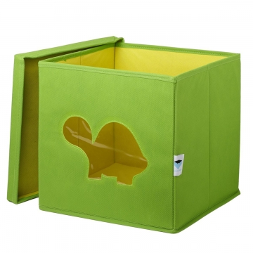 Spielzeugkiste mit Sichtfenster